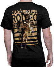 Load image into Gallery viewer, Country Boy® Buckwild Rodeo Tee: Black / SM