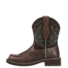 Load image into Gallery viewer, Ariat Womens Fatbaby Western Boot Chocolate