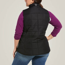 Load image into Gallery viewer, Ariat Womens Crius Insulated Vest Black