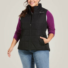 Load image into Gallery viewer, Ariat Womens Crius Insulated Vest Black