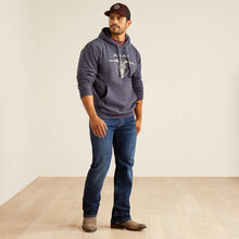 Load image into Gallery viewer, Ariat Mens Southwestern Longhorn Hoodie