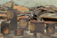 Load image into Gallery viewer, Shotshell Burnished Leather Secretary Wallet