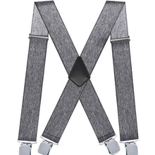 Load image into Gallery viewer, ADJUSTABLE 5CM ELASTIC X-SHAPED SUSPENDER CLIP_CWMM1109: RED2 / (OS) 2