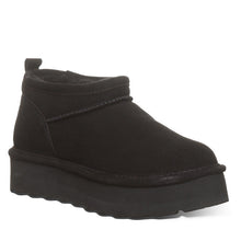 Load image into Gallery viewer, Bearpaw Womens Retro Super Shorty Sheepskin Boot Black