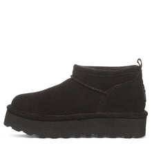 Load image into Gallery viewer, Bearpaw Womens Retro Super Shorty Sheepskin Boot Black