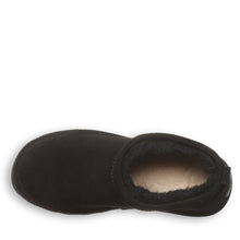 Load image into Gallery viewer, Bearpaw Womens Retro Super Shorty Sheepskin Boot Black
