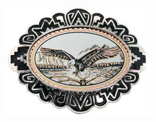 Load image into Gallery viewer, BB 92 American Eagle Western Belt Buckle