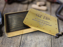 Load image into Gallery viewer, Mallard Burnished Leather Trifold Wallet