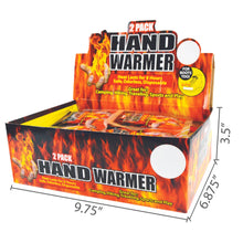 Load image into Gallery viewer, Hand Warmer Disposable Pair For Winter Cold- 24/Display