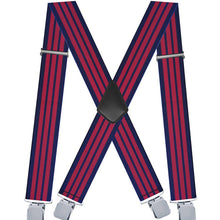 Load image into Gallery viewer, ADJUSTABLE 5CM ELASTIC X-SHAPED SUSPENDER CLIP_CWMM1109: RED2 / (OS) 2