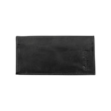 Load image into Gallery viewer, Waxed Leather Men's Rodeo Wallet: Natural Tan / 100% Genuine Full Grain Leather