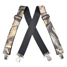 Load image into Gallery viewer, ADJUSTABLE 5CM ELASTIC X-SHAPED SUSPENDER CLIP_CWMM1109: RED2 / (OS) 2