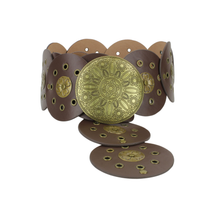 Load image into Gallery viewer, Western Disc Belt Leather | Grommets 7Pc Pack RMB DSC 3004