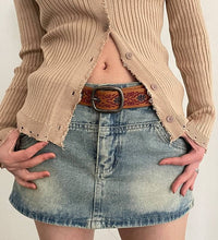 Load image into Gallery viewer, Vintage Distressed Belt