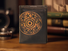 Load image into Gallery viewer, Shotshell Burnished Leather Trifold Wallet