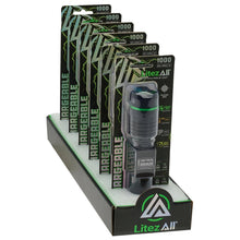 Load image into Gallery viewer, LitezAll Thin Rechargeable 1000 Lumen Tactical Flashlight