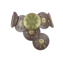 Load image into Gallery viewer, Western Disc Belt Leather | Grommets 7Pc Pack RMB DSC 3004