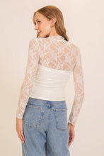 Load image into Gallery viewer, Layer Me Lace High Neck Top 2: Black / S