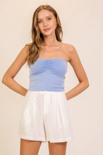 Load image into Gallery viewer, Ruched Tube Top 3: Black / L