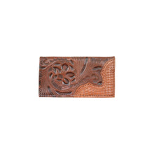 Load image into Gallery viewer, Men's Rodeo Wallet: Pony Hair-On / 100% Genuine Full Grain Leather