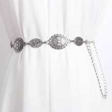 Load image into Gallery viewer, High-End Ethnic Style Vintage Metal Belt Chain: Golden / M