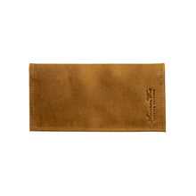 Load image into Gallery viewer, Waxed Leather Men's Rodeo Wallet: Natural Tan / 100% Genuine Full Grain Leather