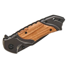 Load image into Gallery viewer, Wood Handled Pocket Knife, 4.5" X 1.25" Closed
