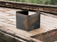 Load image into Gallery viewer, Bass Burnished Leather Trifold Wallet