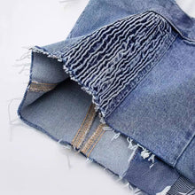 Load image into Gallery viewer, Denim Corset Top: Blue / Missy / M