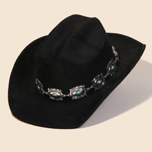 Load image into Gallery viewer, Concho Chain Disc Cowboy Hat: SBK