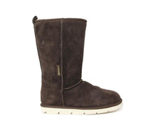 Load image into Gallery viewer, Superlamb Argali Ram Mens Sheepskin 11" Boot Chocolate