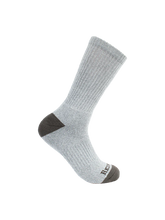 Load image into Gallery viewer, Redback Men’s Bamboo Crew Sock Light Grey