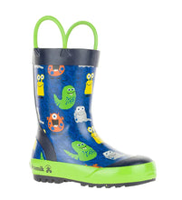 Load image into Gallery viewer, Kamik Youth Monsters Rain Boot Blue