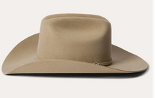 Load image into Gallery viewer, Stetson Men's 4X Corral Buffalo Collection Felt Hat Silversand Tan