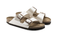 Load image into Gallery viewer, BIRKENSTOCK ARIZONA GRACEFUL PEARL WHITE
