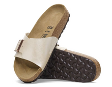 Load image into Gallery viewer, BIRKENSTOCK Womens CATALINA BIRKO-FLOR GRACEFUL PEARL WHITE