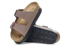 Load image into Gallery viewer, BIRKENSTOCK Womens ARIZONA FLEX PLATFORM MOCHA