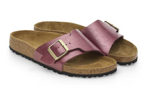 Load image into Gallery viewer, BIRKENSTOCK Womens CATALINA BIRKO-FLOR BERRY CRUSH