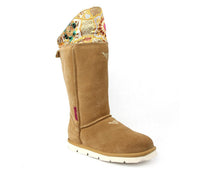 Load image into Gallery viewer, Superlamb Womens Mongol Sheepskin Boot Tan