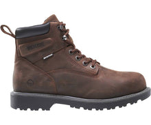 Load image into Gallery viewer, Wolverine Mens Floorhand 6 Inch Steel Toe Work Boot Brown