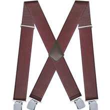 Load image into Gallery viewer, ADJUSTABLE 5CM ELASTIC X-SHAPED SUSPENDER CLIP_CWMM1109: RED2 / (OS) 2