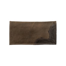 Load image into Gallery viewer, Waxed Leather Men's Rodeo Wallet: Natural Tan / 100% Genuine Full Grain Leather