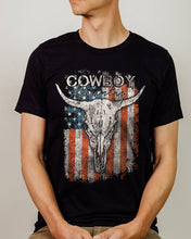 Load image into Gallery viewer, Country Boy® Cowboy Country Tee: Black / XL