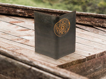 Load image into Gallery viewer, Shotshell Burnished Leather Secretary Wallet