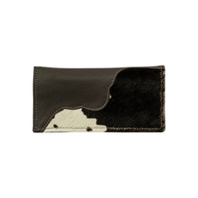 Load image into Gallery viewer, Men's Rodeo Wallet: Black / 100% Genuine Full Grain Leather