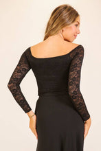 Load image into Gallery viewer, Romance Lace Drawstring Top 3: Burgundy / S