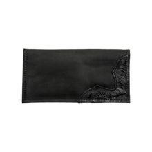 Load image into Gallery viewer, Waxed Leather Men's Rodeo Wallet: Natural Tan / 100% Genuine Full Grain Leather