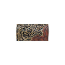 Load image into Gallery viewer, Men's Rodeo Wallet: Pony Hair-On / 100% Genuine Full Grain Leather