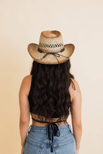 Load image into Gallery viewer, Turquoise Crown Burnt Ombre Western Cowgirl Rancher Hat 🐮