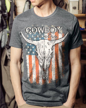 Load image into Gallery viewer, Country Boy® Cowboy Country Tee: Black / XL